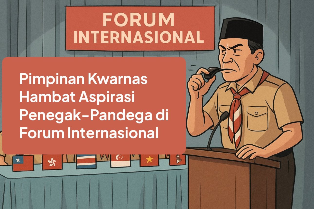 Pimpinan Kwarnas Hambat Aspirasi Penegak-Pandega di Forum Internasional
