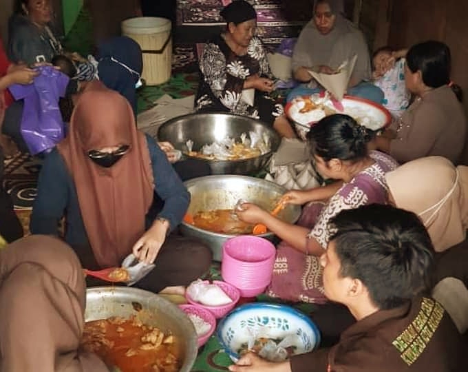 Pos Bantu Pramuka Diberbagai Wilayah Kalsel Terus Menyalurkan Bantuan
